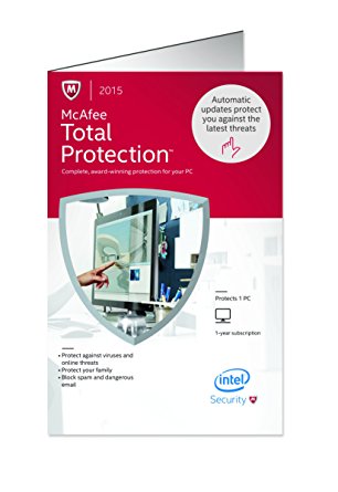 McAfee  Total Protection 2015 -1 PC
