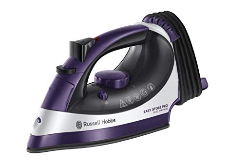 Russell Hobbs 23780 Easy Store Pro, Plug & Wind Iron, 0.330 Litre, 2400 Watt