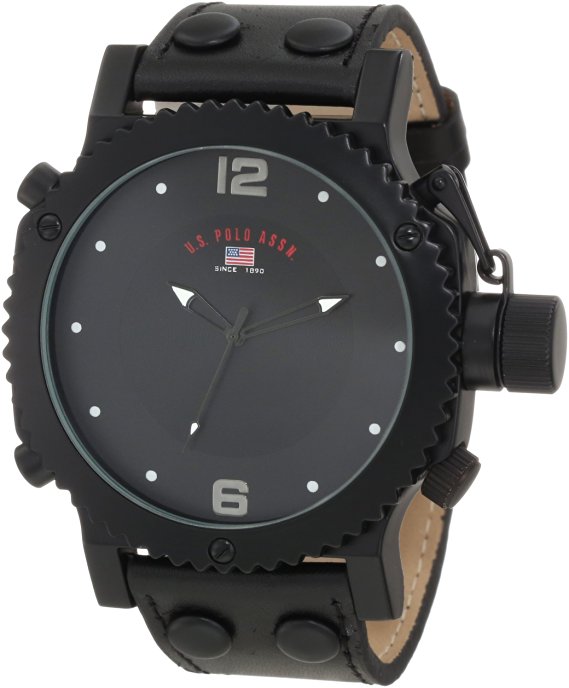 U.S. Polo Assn. Classic Men's US5211 Black Analog Watch