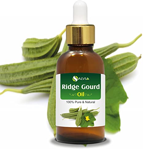 Ridge Gourd Carrier Oil (Lufa Acutangula) 100% Pure & Natural - Undiluted Uncut Cold Pressed Oil - Therapeutic Grade - 100 ML with Dropper