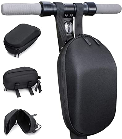 Seway Scooter Storage Bag for M365 Scooter and ES Series, Electric Scooter Front Hanging Bag Durable EVA Fit for Carring Charger Tools, Compatible M365 / ES