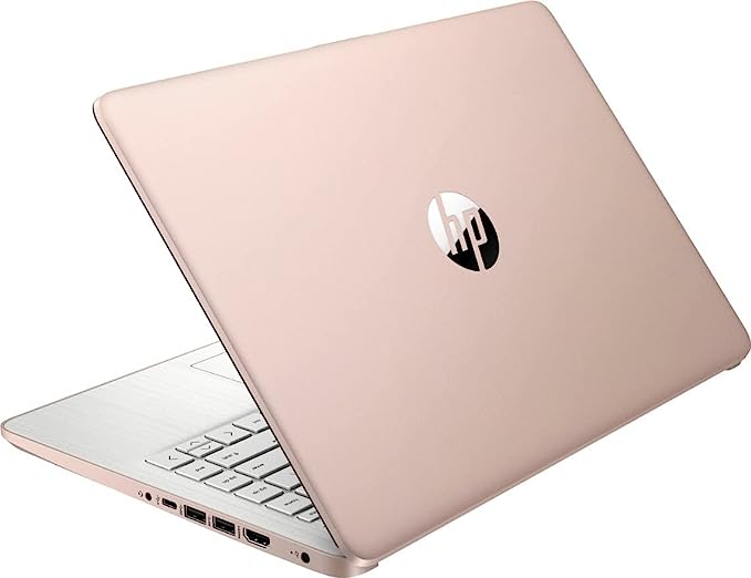 HP 14" Chromebook for Student and Business, HD Thin and Light Chromebook Laptop, Intel Celeron N4120, 16GB RAM, 192GB Storage (64GB eMMC 5ave 128GB Flash Memory), HDMI, Wi-Fi, Chrome Os, Rose Gold