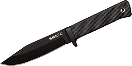 Cold Steel SRK Survival Rescue Fixed Blade Knife with Secure-Ex Sheath - Standard Issue Knife of the Navy SEALs, Great for Tactical, Outdoors, Hunting and Survival Applications