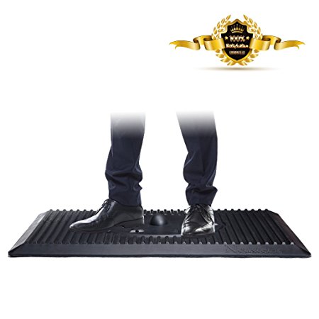 Anti-Fatigue Mat - Standing desk Mat Ergonomic for Office Stand Up Desks and Kitchen,Commercial Grade, Extra Thick for Comfort 36''x 20''x 7/8'' (Stars Pattern)