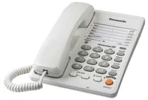 Panasonic KX-TS105W Corded Phone, White