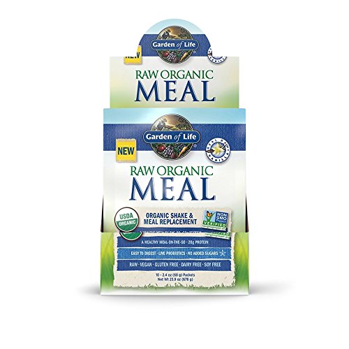 Garden of Life Raw Organic Meal Vanilla 10 CNT Tray