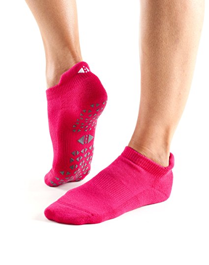 Tavi Noir Savvy Low Rise Fashion Sock Non-Slip Grip Socks for Barre, Pilates, Studio, and Yoga