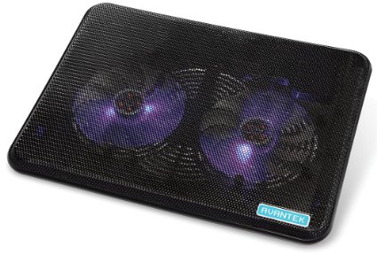 AVANTEK CP152 11quot-15quot Laptop Cooling Pad Cooler with Dual 140mm fans 2 Fans