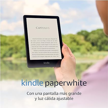 Kindle Paperwhite (16 GB) | Ahora con una pantalla de 6,8" y luz cálida ajustable, sin publicidad   Kindle Unlimited