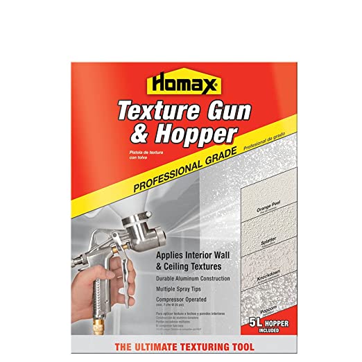 Homax Professional Texture Gun and 5L Hopper