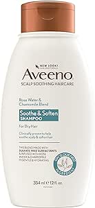 Aveeno Rose Water & Chamomile Shampoo for Dry Hair 354ml