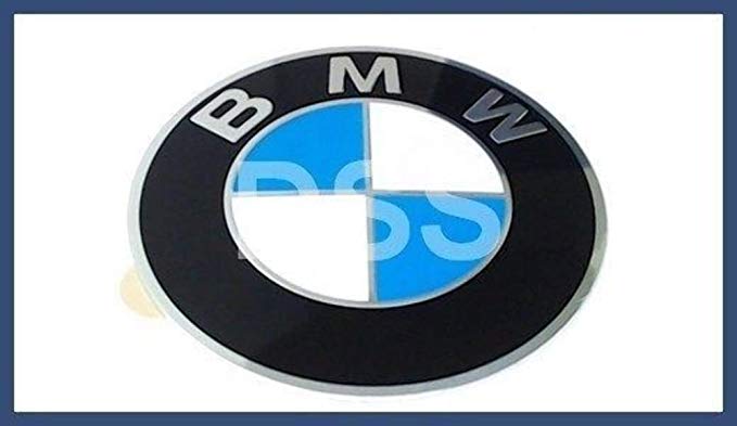 BMW Genuine Wheel Center Cap Emblem Decal Sticker Insignia Stamped 64.5mm