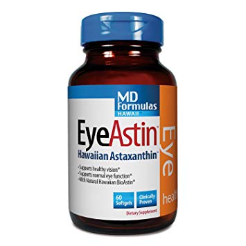 EyeAstin, with Pure Natural Astaxanthin, 60 Softgels