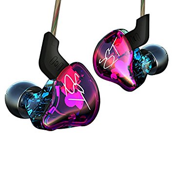 KZ ZST Dynamic Hybrid Dual Driver In Ear Earphones (Colorful Without Mic)