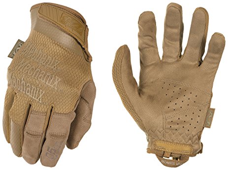 Mechanix Wear - Specialty 0.5mm High Dexterity Coyote Tactical Gloves (Large, Brown)