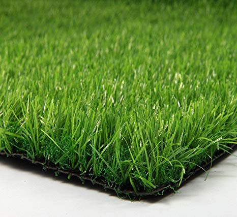 Synturfmats Artificial Grass for Dog Decorative Synthetic Turf Runner Rugs, 2' x 4', Indoor/Outdoor Green