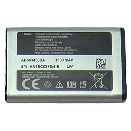 OEM SAMSUNG AB663450BA BATTERY FOR SAMSUNG A847 RUGBY 2 II