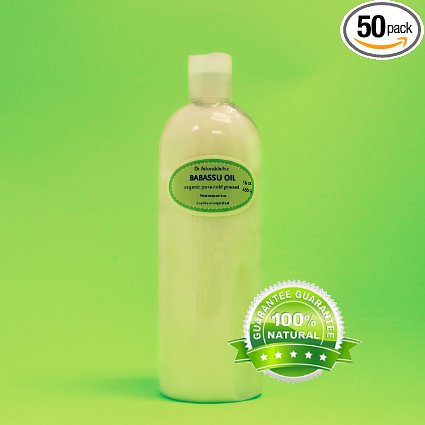 16 Oz Babassu Oil 100 Pure Organic Cold Pressed For Skin Hair Moisturizing