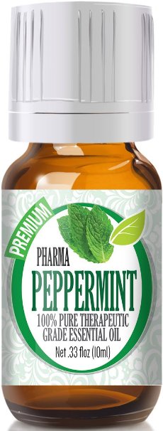 Peppermint PREMIUM Pharmaceutical Grade - 100 Pure Best Grade Essential Oil - 10ml