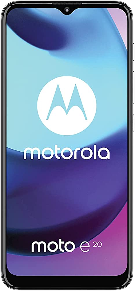 Motorola moto e20 - UK-SIM-Free Smartphone(Dual Sim,6.5" HD,Android 11, 4G,RAM 2GB, 32GB) - GREY