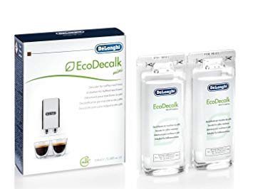 Delonghi EcoDecalk Mini 2 x 100ml Descaler (Pack of 1)-White