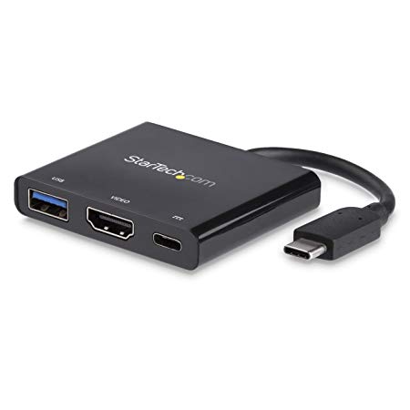 USB-C to HDMI Adapter - 4K 30Hz - Thunderbolt 3 Compatible - with Power Delivery (USB PD) - USB C Adapter Converter