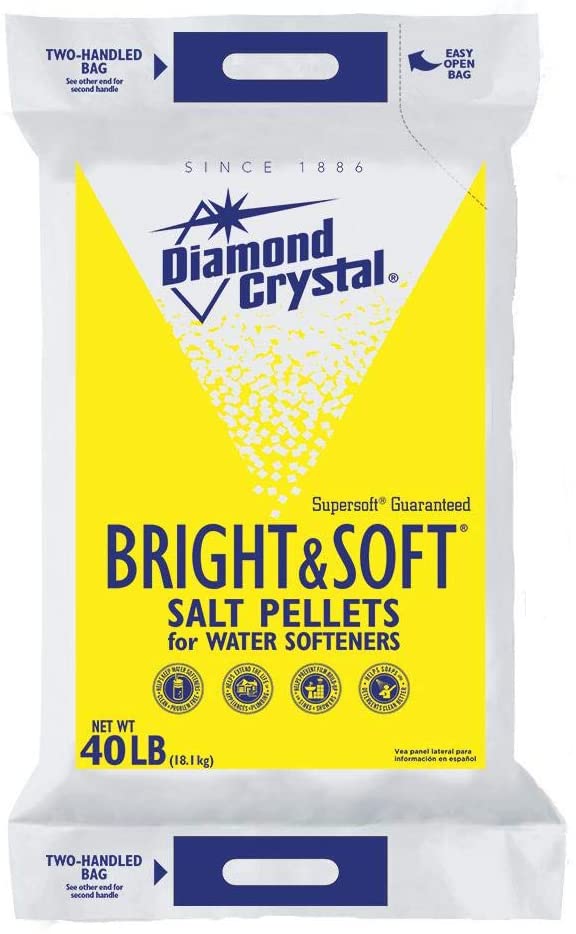 Diamond Crystal Bright and Soft Water Softener Salt Pellets