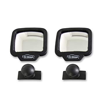 FH Group Blind Spot Mirror FH3031 Adjustable Rear View Mirror 270 Degrees (Blind Spot 270 ° Magnetic)