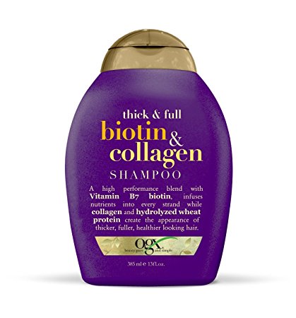 Organix Thick and Full Biotin and Collagen Shampoo, 13 Ounce by Organix