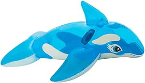 Intex 58523 John Adams 60-Inch Little Whale Ride-On, Blue