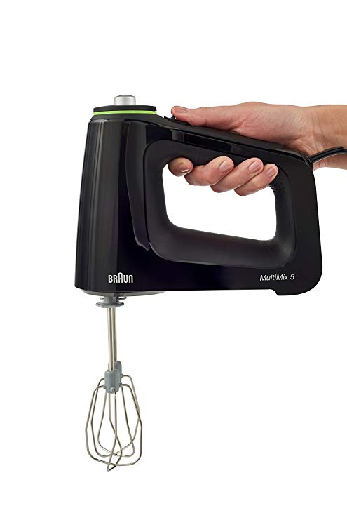 Braun HM5130 MultiMix Hand Mixer, Black