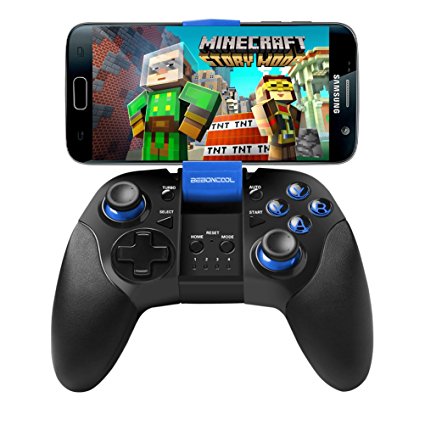 Android Bluetooth Phone Controller, BEBONCOOL Bluetooth Game Controller, Bluetooth Gamepad (For Android Phone / Tablet / Samsung Gear VR / Emulator) Gear VR Controller Gamepad