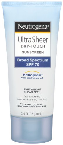 Neutrogena Ultra Sheer Dry-Touch Sunscreen with Helioplex SPF 70 3 Ounce