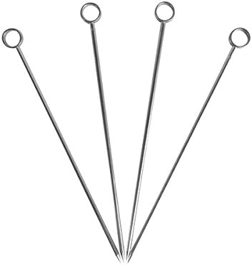 Cocktail Kingdom Cocktail Picks, 12 pack, stainless steel