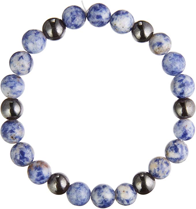 Zorbitz Lucky Magnetic Bracelet, Blue Sodalite