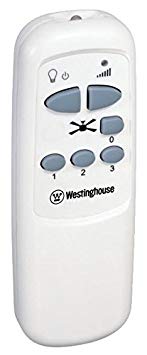 Westinghouse Lighting 78095 Ceiling Fan and Light Infrared Remote Control, White