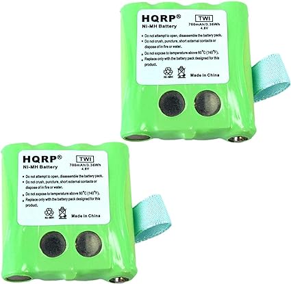 HQRP Two Batteries for Motorola SX700, SX700R, SX709R, FV700R, SX710, COM-8R, FRS-007-NH   HQRP Coaster