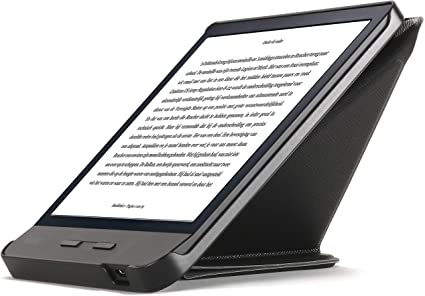Forefront Cases Cover for Kobo Libra H2O - Folding Kobo Libra H2O Case Stand - Black - Lightweight, Thin, Protective Kobo Libra H2O Cover (H20) with Auto Sleep Wake, Origami Design