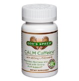 CALM Caffeine - 200mg Pure Caffeine  200mg L-Theanine for Calm Focused Energy