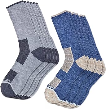 Eddie Bauer Men's Trail Socks Size 6 - 12 - 6 PK