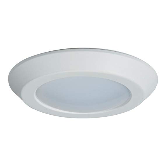 Halo BLD606930WHR BLD 6 Integrated Recessed Ceiling Light Trim at 3000K Soft White, Title 20 Compliant LED Direct Mount