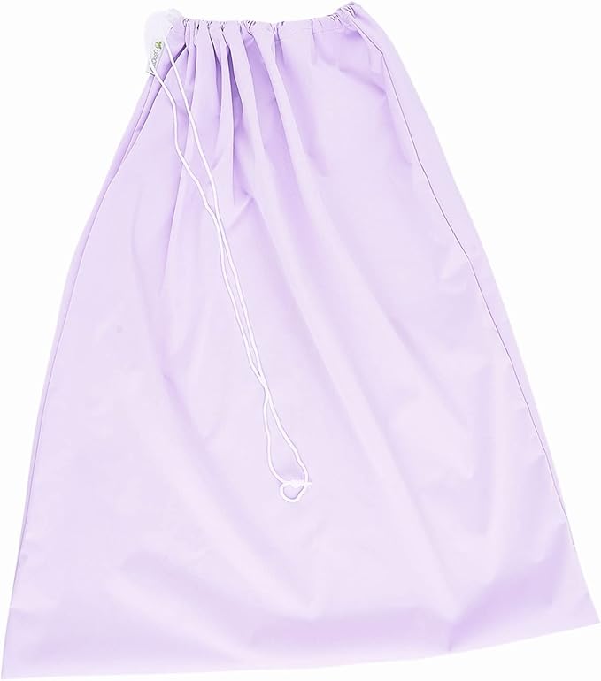 OsoCozy Cloth Diaper Pail Liner - Reusable, Washable, Waterproof Wet Bag with Drawstring. Excellent for Diaper Pails, Garbage Cans, Laundry, Recycling and Storage - Lilac