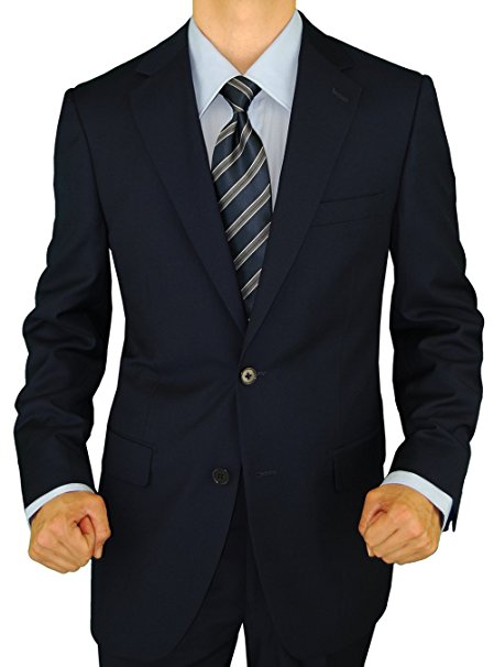 Presidential Giorgio Napoli Men's 2 Button Suit Separate Coat Blazer