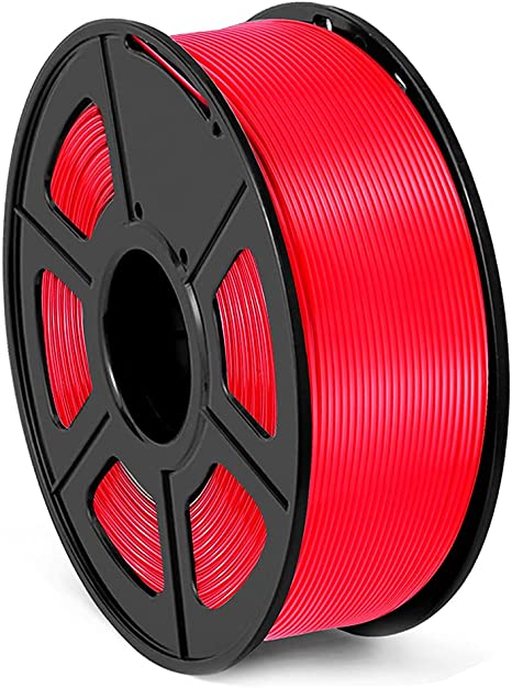 3D Printer PLA Filament 1.75, JAYO Candy Red PLA Filament 1.75mm, Fit FDM 3D Printer, 1KG Spool, Dimensional Accuracy  /- 0.02 mm, PLA Candy Red