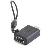 Mini USB to Micro USB Adapter Data Charger Converter 5