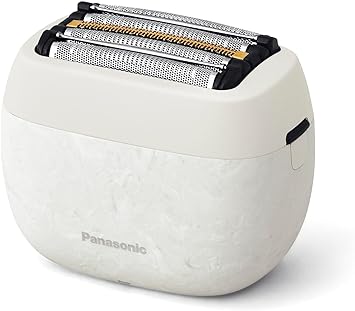 Panasonic ES-PV6A Men's Shaver LAMDASH Palm in 5 Blades high Grade Japan Import 2023 Model (Marble White)