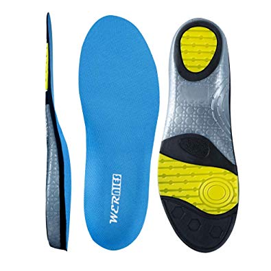 WERNIES Sneaker Inserts Neutral Arch Support Sports Shoe Insole Performance Running Shoe Inserts