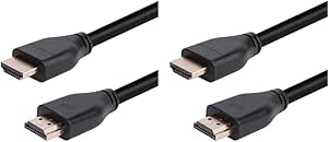 Monoprice 8K HDMI 2.1 Cable Bundle - 15ft and 10ft Cables, 8K@60Hz, 4K@120Hz, 48Gbps, HDR, VRR, eARC