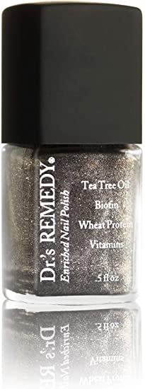 Dr.'s REMEDY Enriched Nail Polish, Magnetic Midnight, 0.5 Fluid