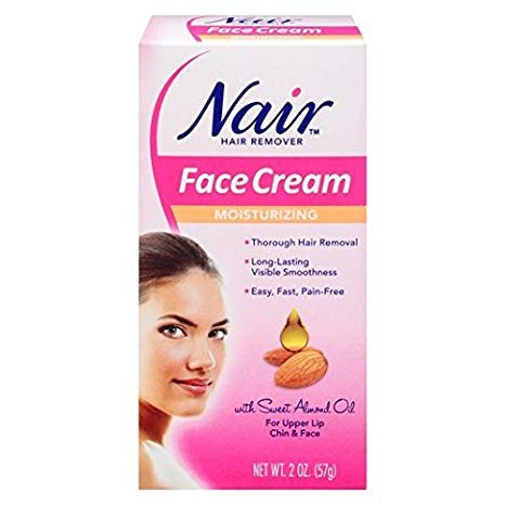 Nair Moisturizing Face Cream, 2 Ounce